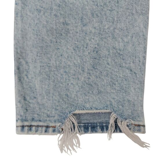 Abercrombie & Fitch The Boyfriend Mid Rise Jeans Womens 26/2 Blue Distressed - Picture 8 of 11